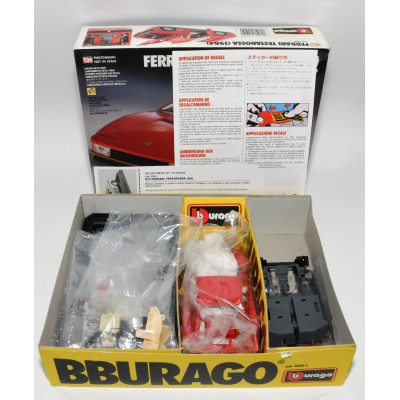 MAQUETA COCHE BURAGO FERRARI TESTAROSSA 5504
