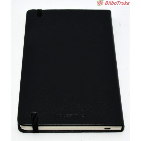 CUADERNO PIEL EDICION LIMITADA MOLESKINE NEGRO