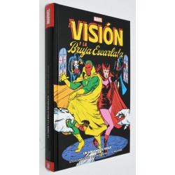 LIBRO COMIC MARVEL LA VISION Y LA BRUJA ESCARLATA