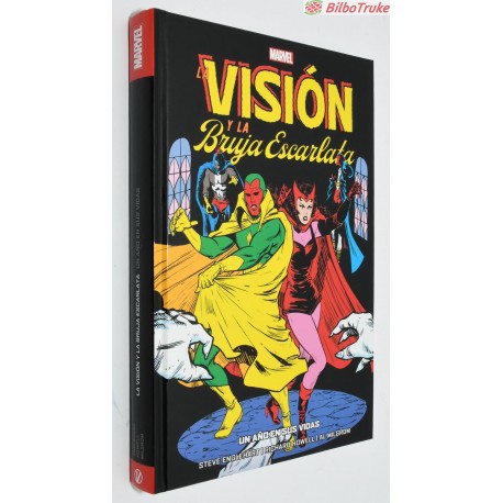 LIBRO COMIC MARVEL LA VISION Y LA BRUJA ESCARLATA