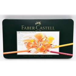 ESTUCHE LAPICES FABER CASTELL POLYCHROMOS 120 COLOUR PENCILS