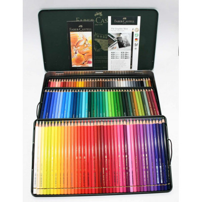 ESTUCHE LAPICES FABER CASTELL POLYCHROMOS 120 COLOUR PENCILS