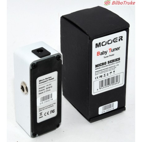 PEDAL MICRO AFINADOR MOOER BABY TUNER