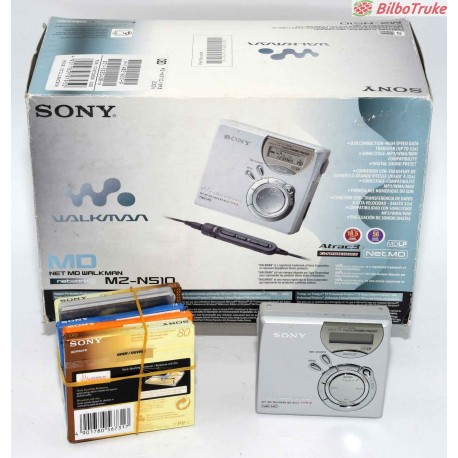 REPRODUCTOR MINIDISC SONY WALKMAN MZ-N510