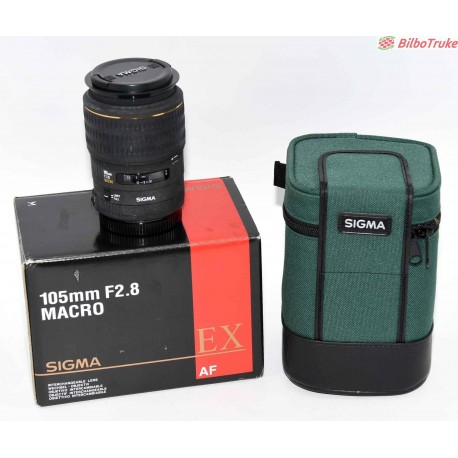 OBJETIVO SIGMA 105MM 2.8 MACRO AF EX