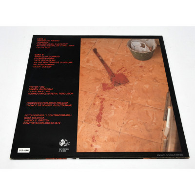 VINILO VOMITO - A UN PASO DE LA LOCURA (LP, ALBUM)