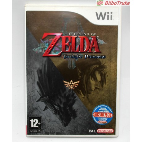 VIDEOJUEGO NINTENDO WII ZELDA TWILIGHT PRINCESS