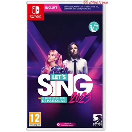 VIDEOJUEGO SWITCH LETS SING 2023
