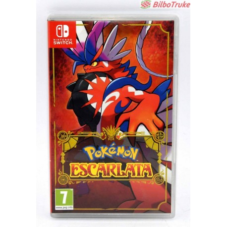 VIDEOJUEGO NINTENDO SWITCH POKEMON ESCARLATA