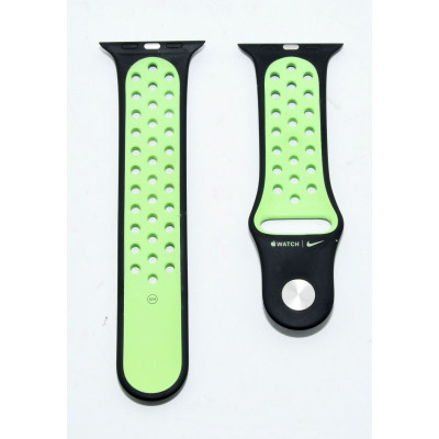 CORREA APPLE WATCH SPORT BAND NIKE 44MM NEGRO-VERDE