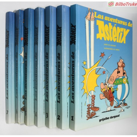 COLECCION LAS AVENTURAS DE ASTERIX - 7 TOMOS