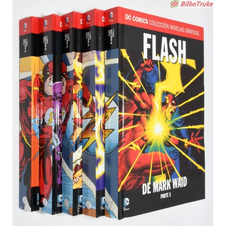 COLECCION DC LIBRO COMICS FLASH. TOMO 1-5