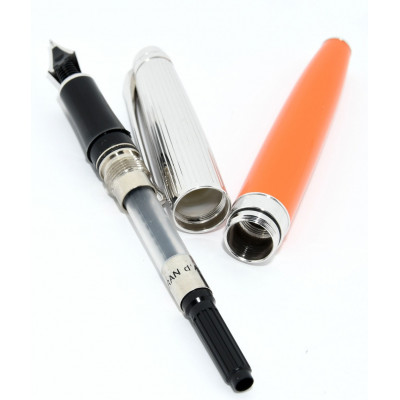 PLUMA CARAN D ACHE 18K LEMAN NARANJE