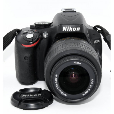 CÁMARA REFLEX NIKON D5100 + NIKON 18-55