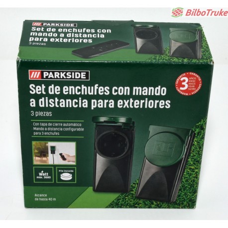 PARKSIDE SET ENCHUFES EXTERIORES