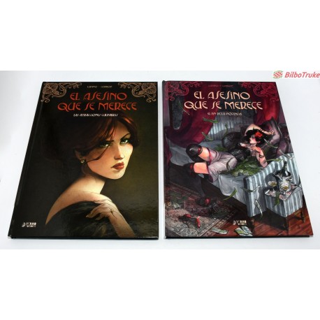LIBRO COMIC EL ASESINO QUE SE MERECE (DOS TOMOS)