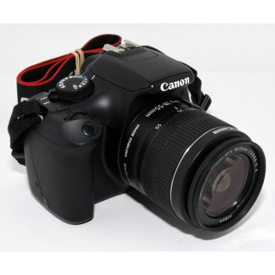 CÁMARA RÉFLEX DIGITAL CANON EOS 1100D + CANON 18-55