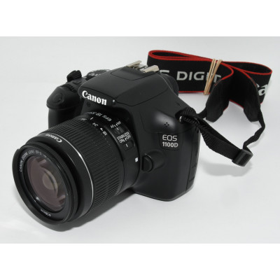 CÁMARA RÉFLEX DIGITAL CANON EOS 1100D + CANON 18-55