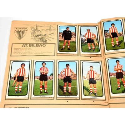 ALBUM DE CROMOS RUIZ ROMERO LIGA FUTBOL 1974