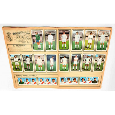 ALBUM DE CROMOS RUIZ ROMERO LIGA FUTBOL 1974