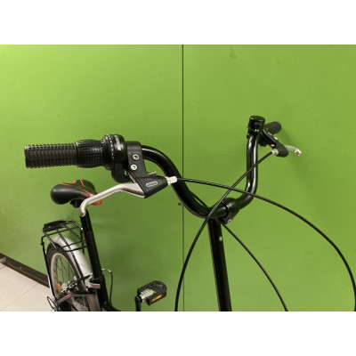 BICICLETA NEGRA PLEGABLE 20