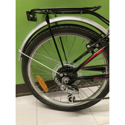 BICICLETA NEGRA PLEGABLE 20