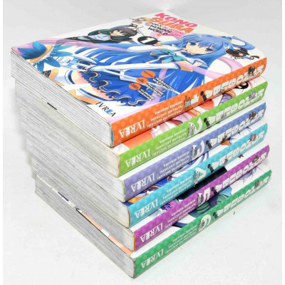 COLECCION MANGA KONOSUBA 6 TOMOS