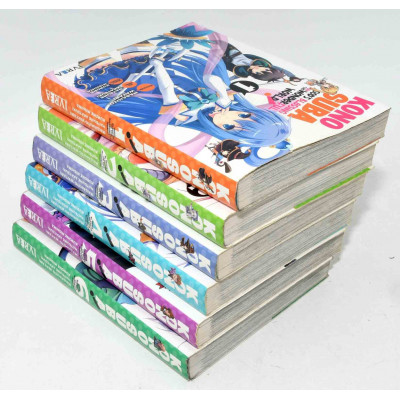 COLECCION MANGA KONOSUBA 6 TOMOS