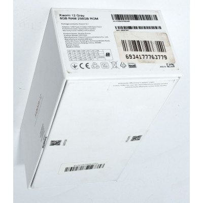 XIAOMI 12 256GB GRIS PRECINTADO