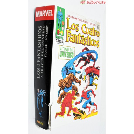 LIBRO COMIC MARVEL LOS 4 FANTASTICOS - A TRAVES DEL UNIVERSO