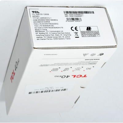 TCL 40R 5G 128GB NEGRO