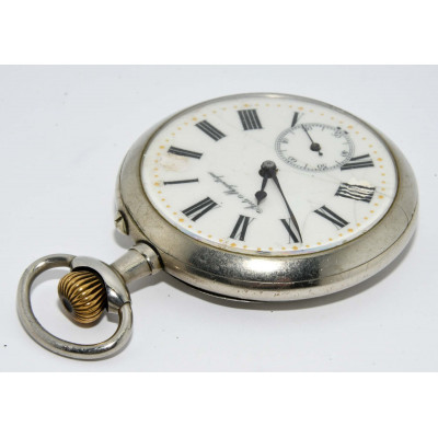 RELOJ DE BOLSILLO MECANICO DE DOS TAPAS ANTIMAGNETIQUE