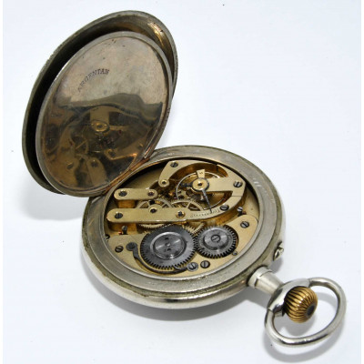 RELOJ DE BOLSILLO MECANICO DE DOS TAPAS ANTIMAGNETIQUE