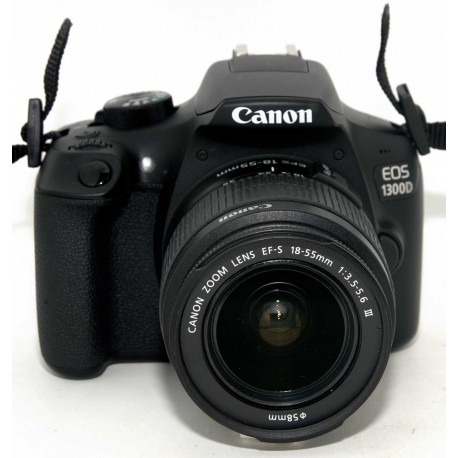 CAMARA REFLEX DIGITAL CANON EOS 1300D + CANON 18-55