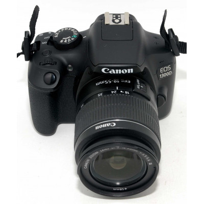 CAMARA REFLEX DIGITAL CANON EOS 1300D + CANON 18-55