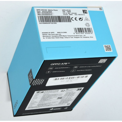 OPPO A78 5G 128GB NEGRO PRECINTADO