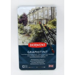 ESTUCHE x12 LAPICES DE GRAFITO ENTINTADOS DERWENT GRAPHITINT