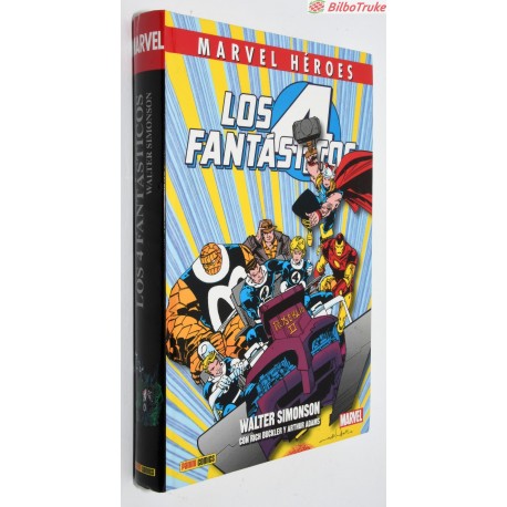 LIBRO COMIC MARVEL LOS 4 FANTASTICOS