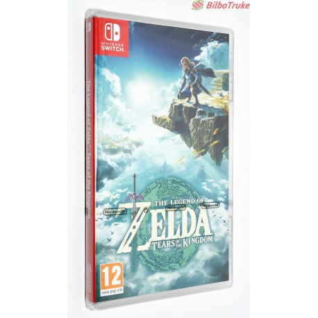 VIDEOJUEGO NINTENDO SWITCH THE LEGEND OF ZELDA TEARS OF THE KINGDOM PRECINTADO