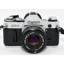 CAMARA ANALÓGICA VINTAGE CANON AE-1 50MM 1.8
