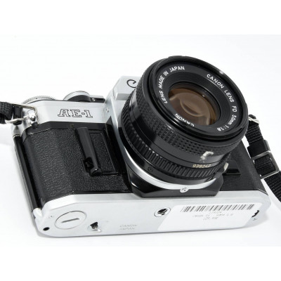 CAMARA ANALÓGICA VINTAGE CANON AE-1 50MM 1.8