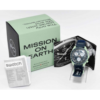 RELOJ OMEGA MOONSWATCH MISSION ON EARTH