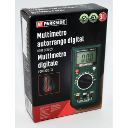 MULTIMETRO AUTORRANGO DIGITAL PARKSIDE PDM 300 C3
