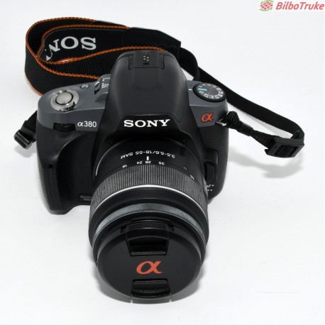 CAMARA REFLEX DIGITAL SONY A380 + 18-55MM