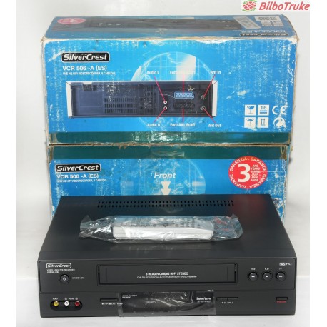 REPRODUCTOR VHS SILVERCREST VCR 506-A