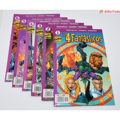 LOS 4 FANTASTICOS - 24 COMICS