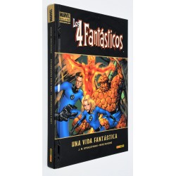 LIBRO COMIC MARVEL LOS 4 FANTASTICOS - UNA VIDA FANTASTICA