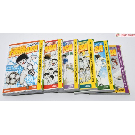 COLECCION COMPLETA MANGA CAPITAN TSUBASA - 37 TOMOS