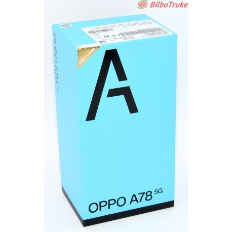 OPPO A78 5G 128GB NEGRO PRECINTADO