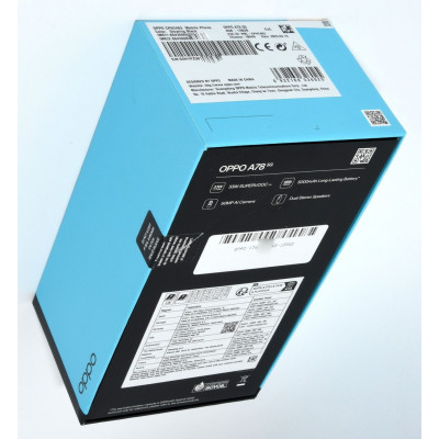 OPPO A78 5G 128GB NEGRO PRECINTADO